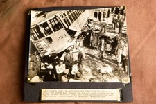 Denver Colorado Streetcar Crash with Hog Truck AP Wire Photo 1947 V36 picture