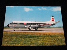 BEA Vickers Viscount Airplane UNPOSTED Vintage COLOURCARD Aviation Postcard picture