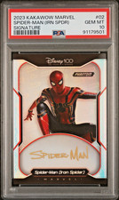 2023 Marvel Spider-Man Signature Serial SP /100 PSA 10 Low Pop Disney RARE Grail picture