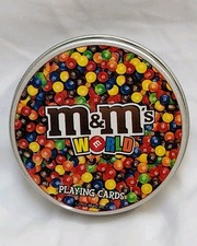 M & M's World Unique Round Playing Cards Mars Inc  picture