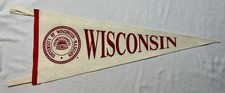 Vintage University of Wisconsin Badgers Pennant picture