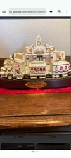 2002 Christmas Avon Gift Collection Holiday Express Porcelain Train NIB  picture