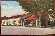 Vintage Postcard 1930-1934 First California Theatre, Monterey, California (CA) picture