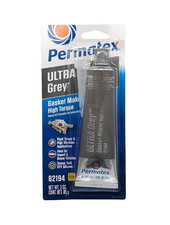 Permatex Ultra Grey Rigid High-Torque RTV Silicone Gasket Maker, Sensor Safe 3oz picture