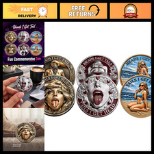 3PCS Decision Coin Set - Heads or Tails Game, Fun Choice Maker for Adults picture