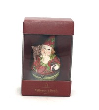 Villeroy and Boch Forest Treats Gnome Fox and Bird Trinket Box picture