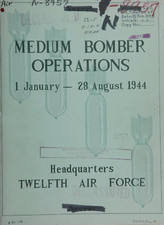 141 Page 12th AAF B-25 Medium Bomber Operations Jan - Aug 1944 Study on Data CD picture