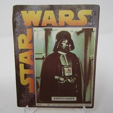 1977 Adpac Star Wars DARTH VADER General Mills Cereal Sticker Vintage Card picture