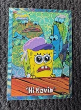 2025 SPONGEBOB TOPPS CHROME 17/75 SPONGEBOB SQUAREPANTS “ Hi Kevin ” #81 NM picture
