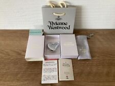 Vivienne Westwood Heart Shape Electronic Gas Lighter Orb Logo Clear Japan F/S  picture