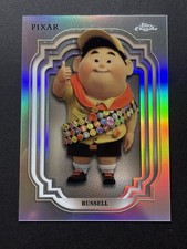 Russell 2024 Topps Chrome Disney Pixar Silver Holo Refractor #135 picture