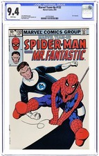 Marvel Team-Up #132 Spider-Man & Mr Fantastic - 1983 - CGC 9.4 - Paul Smith picture