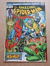Amazing Spider-Man 124 Marvel 1st Print Bronze Age 1973 Man Wolf Nice Midgrade  picture
