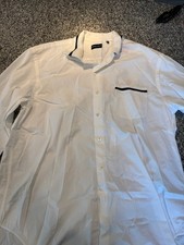 Giorgio Armani Men's White Button-Up Shirt picture