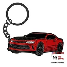 For Chevy Camaro Keychain，For Chevy Camaro Accessories 2010-2020 Red picture