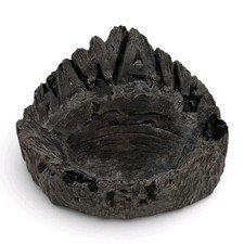 Vintage 50s COCO JOE'S HAWAII LAVA ASHTRAY 6” Hawaiian Volcanos Tiki MCM Z picture