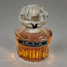 Vintage Balenciaga LE DIX Store Display Bottle Factice Fluted Glass 15.4oz RARE picture