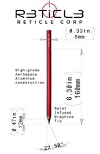 TACTICAL PENCIL  /  TACTICAL/ RETICLE /  EDC Tools, TSA Compliant Art Pencil picture