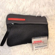 PRADA Sport Pouch Black Women's Cosmetic Clutch Small Multi-Case picture
