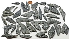 1 lb black kyanite fans wholesale lot pound closeout BEST DEAL ON THE NET picture