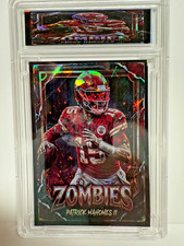  2026 Graded Zombies SP/500 Patrick Mahomes Kansas City Ice Refractor  cz rc picture