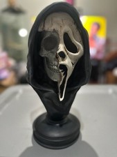 2026 Spirit Halloween Ghostface Skull Scream Bust Statue NEW VHTF picture