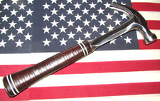 Vintage Classic 1978 Estwing Curve Claw 16 oz Hammer w/Original Leather Handle picture