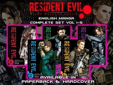 Resident Evil: The Marhawa Desire English Manga Full Set  | Paperback/Hardcover picture