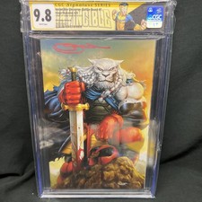 Invincible Universe: Battle Beast #1. JSA Auth. 9.8. Signed Sajad Shah. EditionB picture