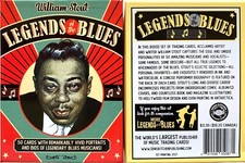 Legends of the Blues Boxed Trading Cards by William (Bill) Stout - New Sealed picture