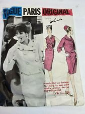 1960s Vtg Vogue Paris Original 1213 Lanvin Castillo Blouse Jacket & Skirt label picture