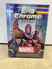 2026 Topps Chrome Marvel Value Blaster Box 32 Cards picture