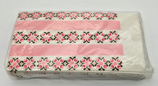 Vintage Contempo Paper Facial Tissue Guest Towels Napkins Made In U.S.A. picture