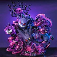 Gengar Evolution Set Figure Gastly Haunter Statue 10