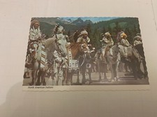 c.1960's North American Indians Postcard by Mike Roberts Berkeley picture