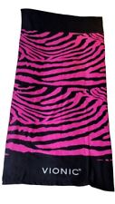 Vionic Beach Towel Animal Print Pink Black Zebra 2020 picture