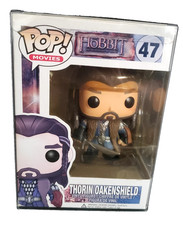 Funko Pop 47 Thorin Oakenshield  The Hobbit   RARE Lite Damaged Box picture
