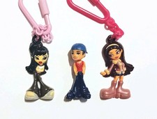 BRATZ GIRLS DOLLS FIGURINES KEYCHAINS SMALL SET FIGURES MINIATURES COLLECTIBLES picture