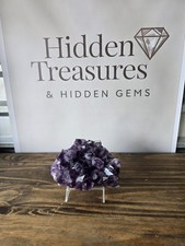 Amethyst Big Bright Purple Quartz Crystal Rock - 5.3 Pounds picture
