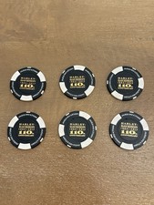 Harley Davidson Poker Chip 110th Anniversary Lot of 6 Dealership Collection picture