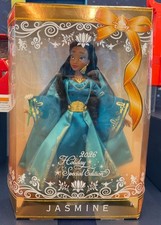 2026 Disney Parks Aladdin Jasmine Holiday Special Edition Doll NEW picture