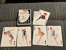 Vintage Vargas Vanities Playing Cards Beautiful Open Unused Condition picture