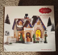 St. Nicholas Square~Village Pet Shop Bakery~2014~NIB picture