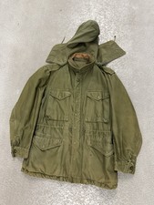 Vintage US Military M1951 Field Shell Jacket Mens Small Grn OG107 Sateen Korean picture