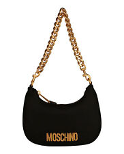 Moschino Womens Logo Plaque Nylon Shoulder Bag picture