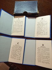 Lot Set , Opening A B C D  Freemasonry masonic/781 picture
