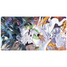 US Seller Japan Pokemon Center Pokémon Card Rubber Playmat N Reshiram Zekrom picture