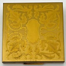 Vintage Elgin American Compact Vanity Accessory Goldtone with Mirror picture
