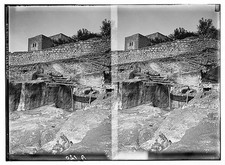 Photo:Excavations on Ophel. Rock-hewn steps picture