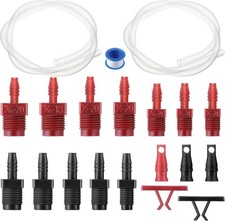 Master Cylinder Bleeder Kit Complete Brake Bleeder Kit with 22 in Clear Hose Cl picture